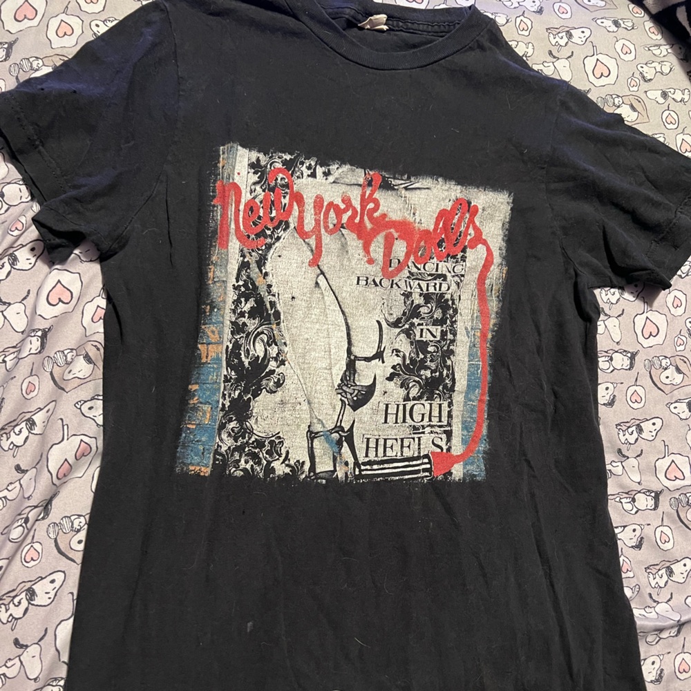 New York Dolls Glam Rock Band Shirt